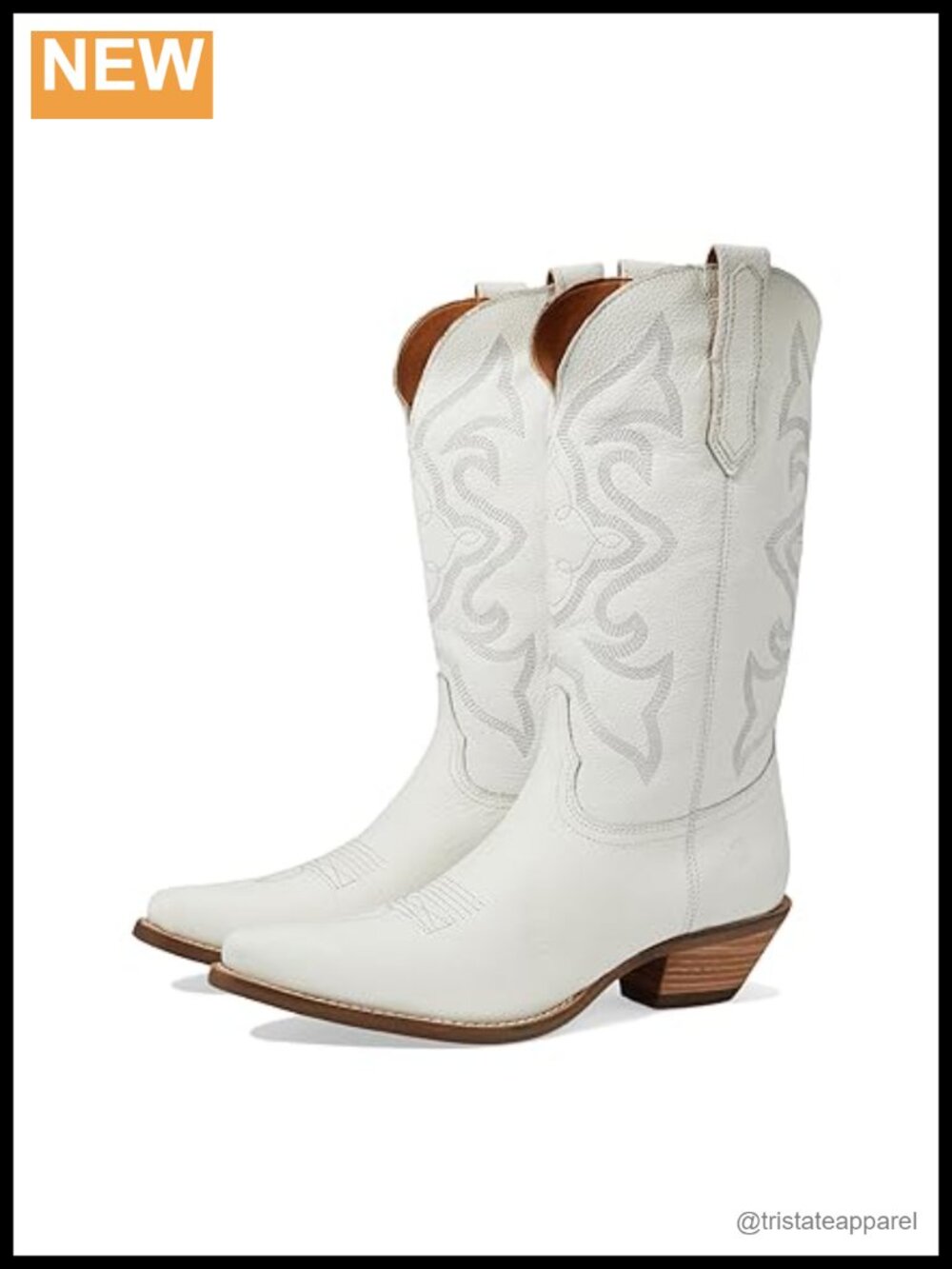Embroidered Snip Toe Mid Calf Western Boots Suede Pull On 2" Heel